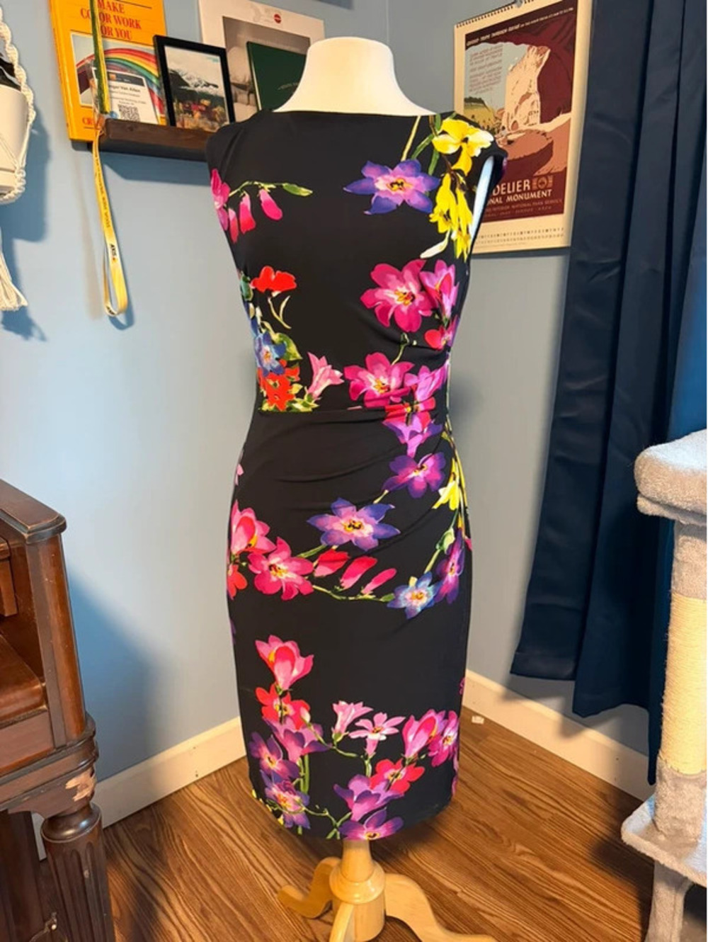 Ralph Lauren Floral Midi Dress